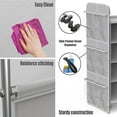 thumbnail image 6 of 4-Tier 16 Cube Shoe Cubby Rack Organizer, Gray, 6 of 6