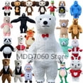 thumbnail image 2 of Disfraz inflable de mascota oso polar de 2 m/2,6 m/3 m, muñeco de peluche gigante, panda para cosplay, 2 of 5
