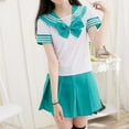 thumbnail image 4 of Japanese School Uniform For, Sailor Tops, Tie Skirt Clothes, 4 of 5