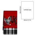 thumbnail image 3 of SLYNSHome Valentine's Kitchen Towels Dish Towels,Red Heart Love Hand Towels Decoration Anniversary Wedding Birthday Gifts, 3 of 6