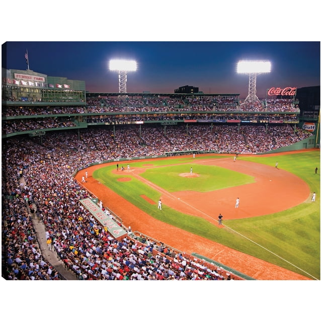 Cuadro Decorativo - Juego nocturno de Fenway Park