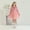 Pink, variant on Zecgelong Ruffled Long Sleeved Dress Princess Party Performance Dress Children's Dress Starry Dress Girls Dress For Kids Size 5-6 Years Black