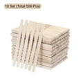 thumbnail image 3 of Uxcell Wood Craft Sticks, 6 Inch Wooden Crafts Stick for DIY Craft Project, 500 Pack, 3 of 7