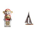 thumbnail image 1 of Estatua De Velero De La Fortuna, Figura Decorativa De Barco De La Suerte, Ideal Para Año Nuevo En Hoteles, Salas De Estar O Como Adorno De Escritorio., 1 of 8