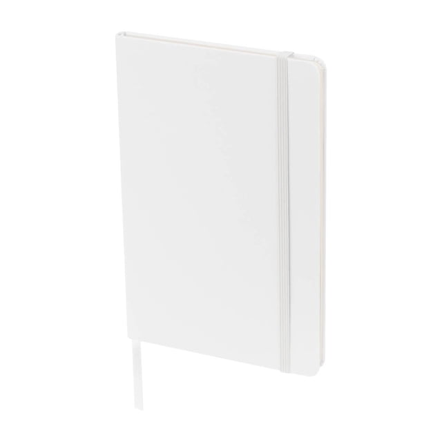 Libreta corporativo cierre elástico-OLVERA blanco 14.2 x 21