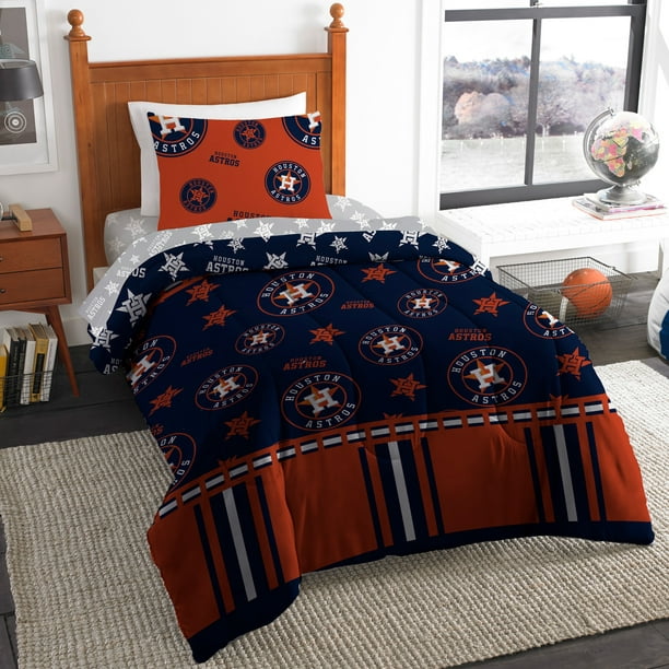 Mlb Houston Astros Bed In A Bag Set, Chicago Cubs Twin Bed Sheets Uk