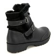 thumbnail image 4 of JBU by Jambu Womens Indiana Faux Fur Faux Leather Ankle Boots, 4 of 7