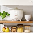 thumbnail image 2 of AROMA CoreCoat Pot-Style Rice Cooker with One-Touch Control and Non-Stick Ceramic Coating (6 Cups Cooked, 3 Cups Uncooked), 2 of 7