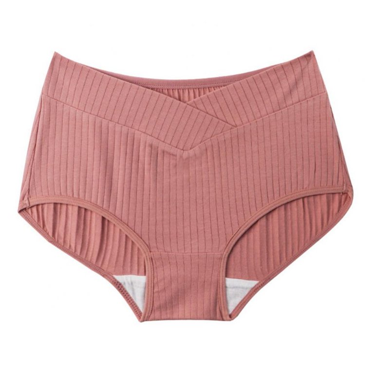 Xmarks Womens Underwear, Soft Cotton V-shaped High Waist