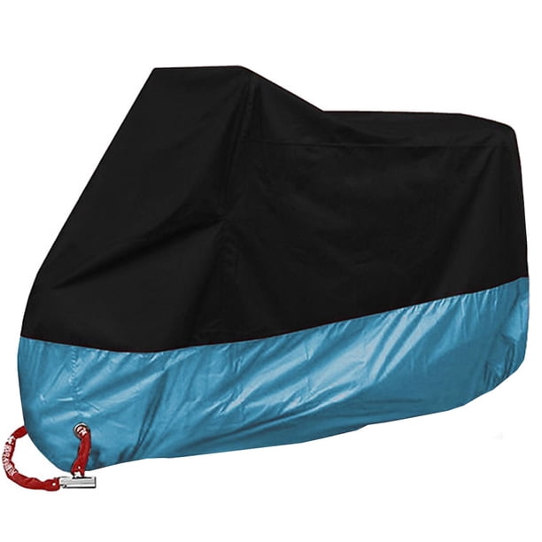 Nueva cubierta de la motocicleta para la motocicleta Funda moto Bike All Season impermeable a prueba de polvo UV protección al aire libre interior Moto Rain Cover Tan Jianjun unisex