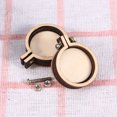 thumbnail image 1 of OULII 15PCS Quilting Frame for Sewing Crafts Miniature Frames Light Brown Craft Creation Crafters, 1 of 7