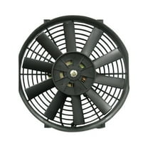 Mishimoto MMFAN-12 Slim Electric Radiator Fan, 12" Universal Fit, 12.25 Volts, Black