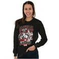 thumbnail image 4 of Street Fighter Natural Born Legend Unisex Plus Size Long Sleeve Shirt Brisco Brands 2X, 4 of 5