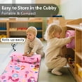 thumbnail image 5 of Primlect Nap Mat, 55" x 22", Portable Sleeping Bag with Removable Pillow, Easy to Roll & Store, Pink, 5 of 9