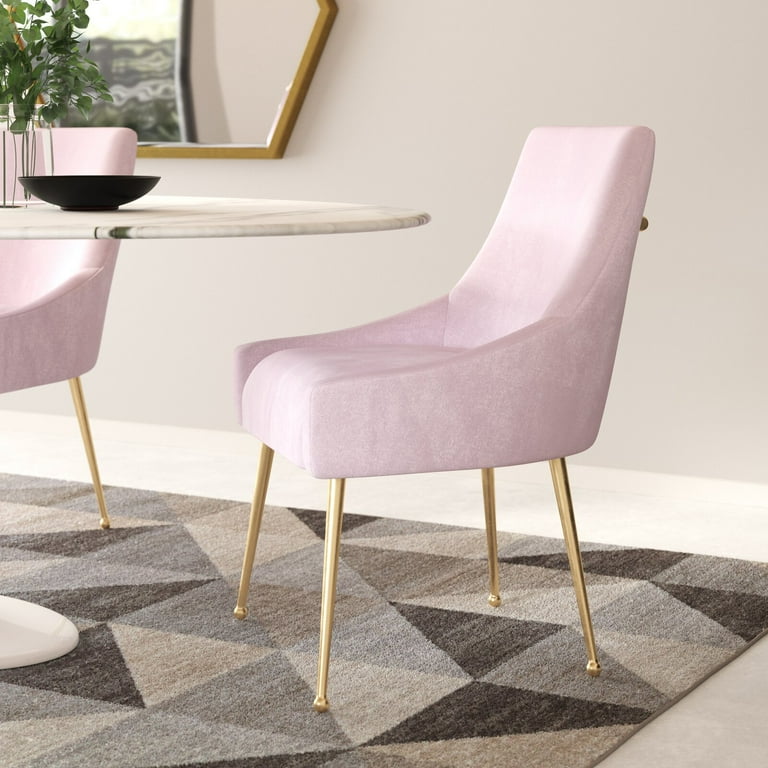 Dusek Velvet Upholstered Side Chair