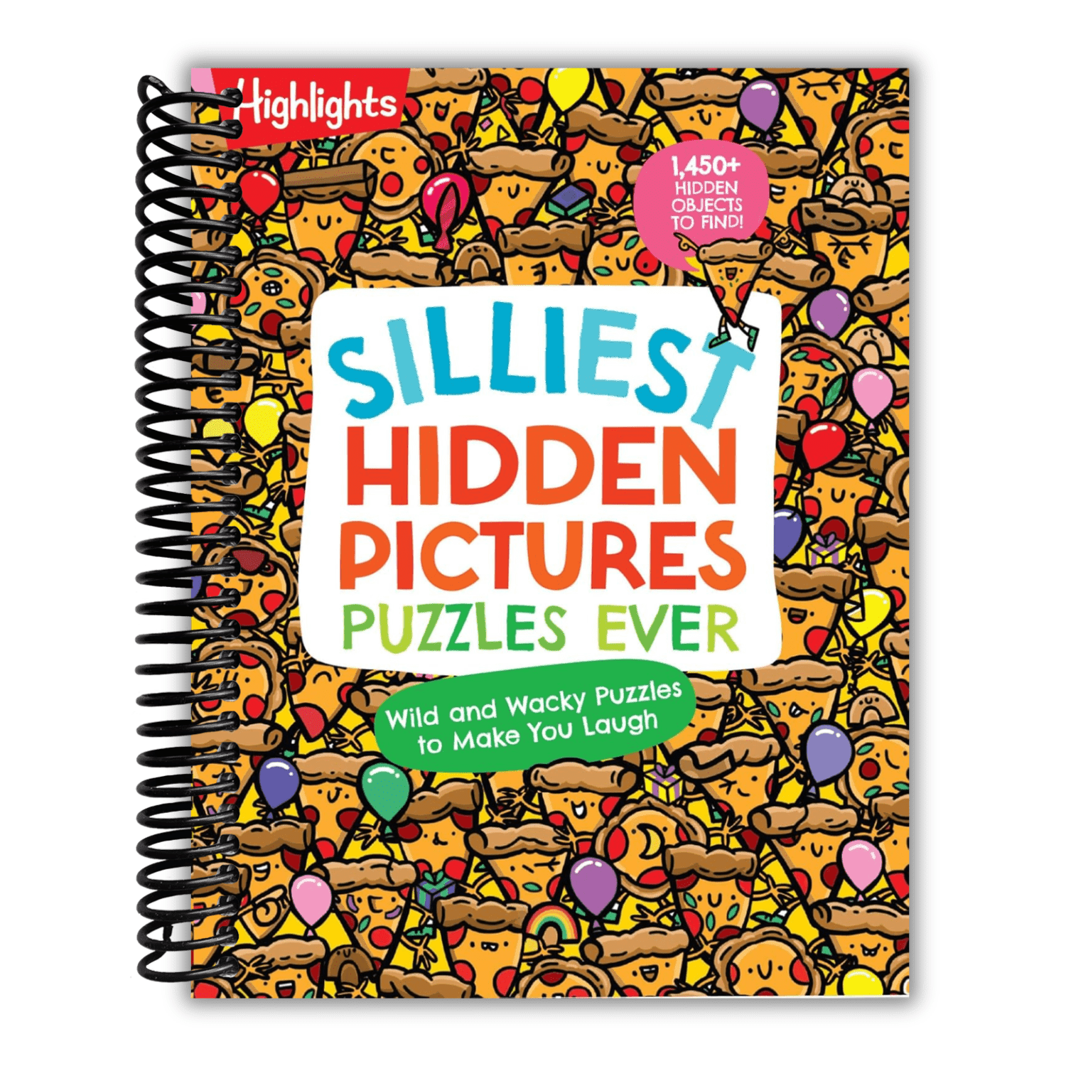Silliest Hidden Pictures Puzzles Ever: 144 Pages of Silly Puzzles, Tongue Twisters, Jokes, Activities with 1,450+ Hidden Objects to Find (Spiral Bound)