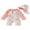 Pink, variant on BemeyourBBs Toddler Baby Girl One Piece Swimsuit Infant Bathing Suit Long Sleeve Floral Rash Guard Half Zipper Swimwear Sunhat Set UPF 50