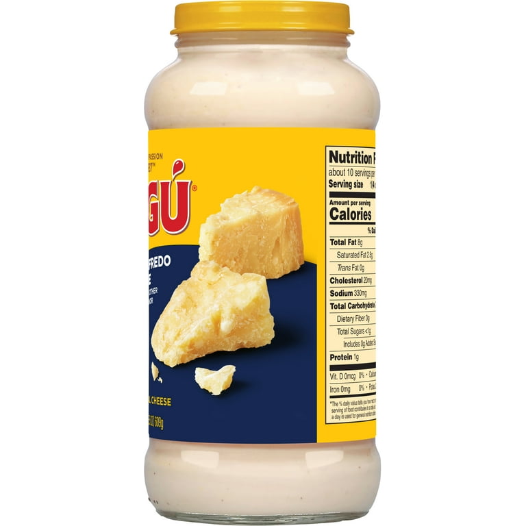 RAGU Classic Alfredo Pasta Sauce, 21.5 oz - Walmart.com