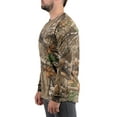 thumbnail image 5 of Men's Long Sleeve Camo Tee Scent Control Cotton Shirt by Realtree, Sizes S-3XL, 5 of 5