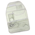 thumbnail image 3 of Organizadores de asiento trasero de coche Premium de tela Oxford, accesorios de viaje impermeables con múltiples bolsillos, , Gris Macarena Organizador de asiento de coche, 3 of 6