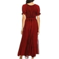 thumbnail image 2 of Sakkas Bridget Renaissance Dress - Cayenne - S/M, 2 of 5