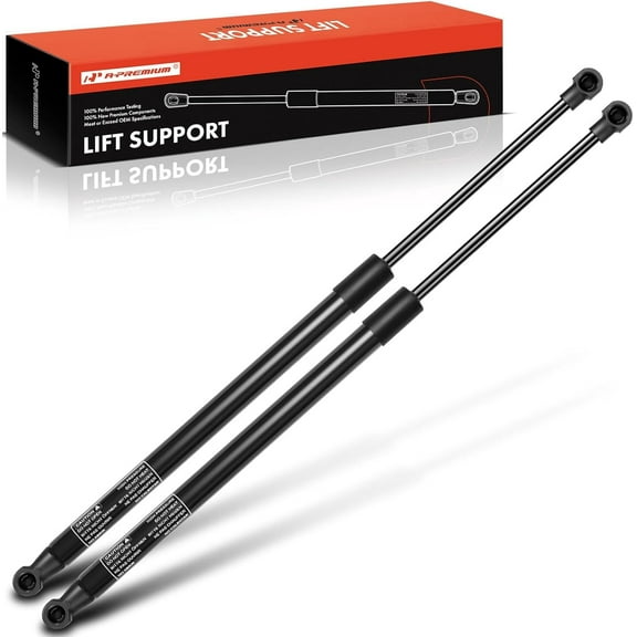 A-Premium Rear Tailgate Lift Supports Shock Struts Compatible with Fiat 500 2012-2019 Hatchback Only 2-PC Set