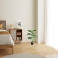 thumbnail image 5 of Artificial Monstera Bonsai Potted Plant Large Fake Green Plant For Living Room Decoration, Home Office Indoor Outdoor Decor Ornaments, Realistic Lifelike Leaves With, 5 of 7