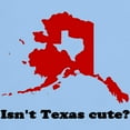 thumbnail image 3 of CafePress - Isn't Texas Cute Compared To Alaska Shirt T Shirt - Men's Classic Graphic T-Shirt, 3 of 4