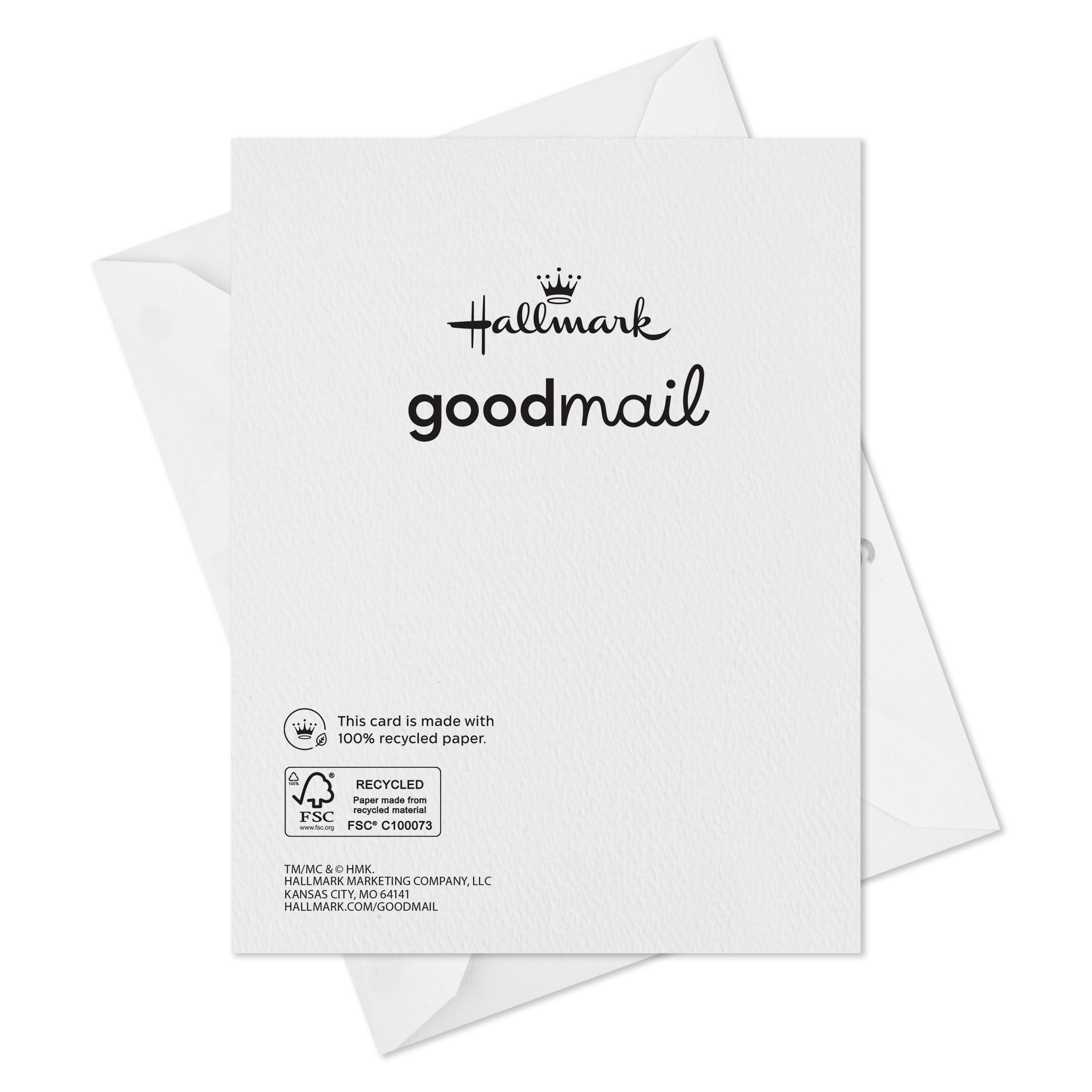 Hallmark Good Mail Encouragement Card for Her (Cut Yourself Some Slack)