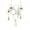 White, variant on Avdolw Handmade Citrine Honeycomb Window Hanging Suncatcher Ornament, Metal Frame Crystal Prism Home Decor, Bohemian Style Light-catching Artware for Interior Space Ambiance Creation,White