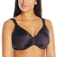 thumbnail image 1 of Bali Women's Live It Up Seamless Underwire Bra Black Black, 1 of 2