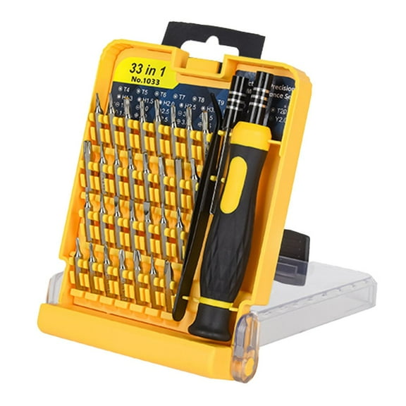 33 in 1 Household for Precision Screwdriver Repair Mobile Phone Bit Screwdriver Set