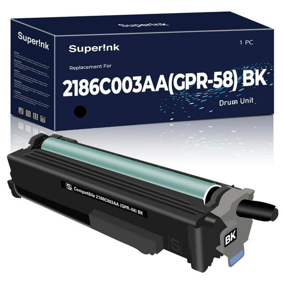 Compatible Canon 2186C003AA (GPR-58) Black Drum Unit By Superink