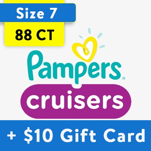 pampers cruisers size 7 walmart
