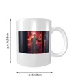 thumbnail image 4 of Taza de café con cómics de Stranger Things para cacao, té y bebidas | Capacidad para 12 onzas | Taza de cerámica para acampar | Taza de café pequeña, 4 of 7