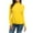 Yellow_CG07, variant on Lumtrix Women's Turtleneck Long Sleeve Shirts Slim Fitted Lightweight Casual Tops Fashion Underwear Purple M