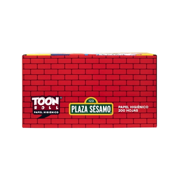 Plaza Sésamo Papel Higiénico 24 Rollos Didáctico Caja Original