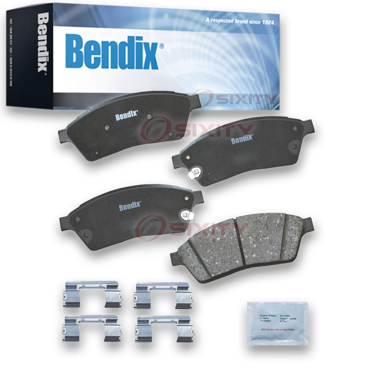 Disc Brake Pad Set Fits select: 2010-2016 CADILLAC SRX, 2011 SAAB 9-4X