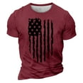thumbnail image 1 of Birdeem Chemises pour Hommes Hommes Imprimé Manches Courtes Col Rond T-Shirt Décontracté Mode Manches Courtes, 1 of 9