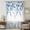 Blue White, variant on Teal Eucalyptus Sheer Curtains 96 Inches Long for Living Room, Watercolor Spring Weeping Botanical Light Filtering Privacy Drapes, Breathable Semi Sheer Window Treatment for Bedroom Dining Room