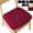Wine Red, variant on Armless Chair Slipcover, Stretch Jacquard Cross Legged Office Desk Chair Cover, Mid Back Wide Seat Accent Chair Protector Covers for Computer Task Vanity Chairs