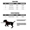 thumbnail image 3 of Juego De Collar Y Correa Ajustable Para Perros Y Mascotas Suministros De Entrenamiento Al Aire Libre Para Mascotas Sweethay PT002541-11, 3 of 6