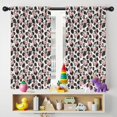thumbnail image 5 of Blackout Kids Curtains,Light Gray Cow Black Spot Pattern Childrens Insulated Curtains Set Of 2,Bedroom Essentials,Toddler Room Decor 42x54in(106x137cm), 5 of 5
