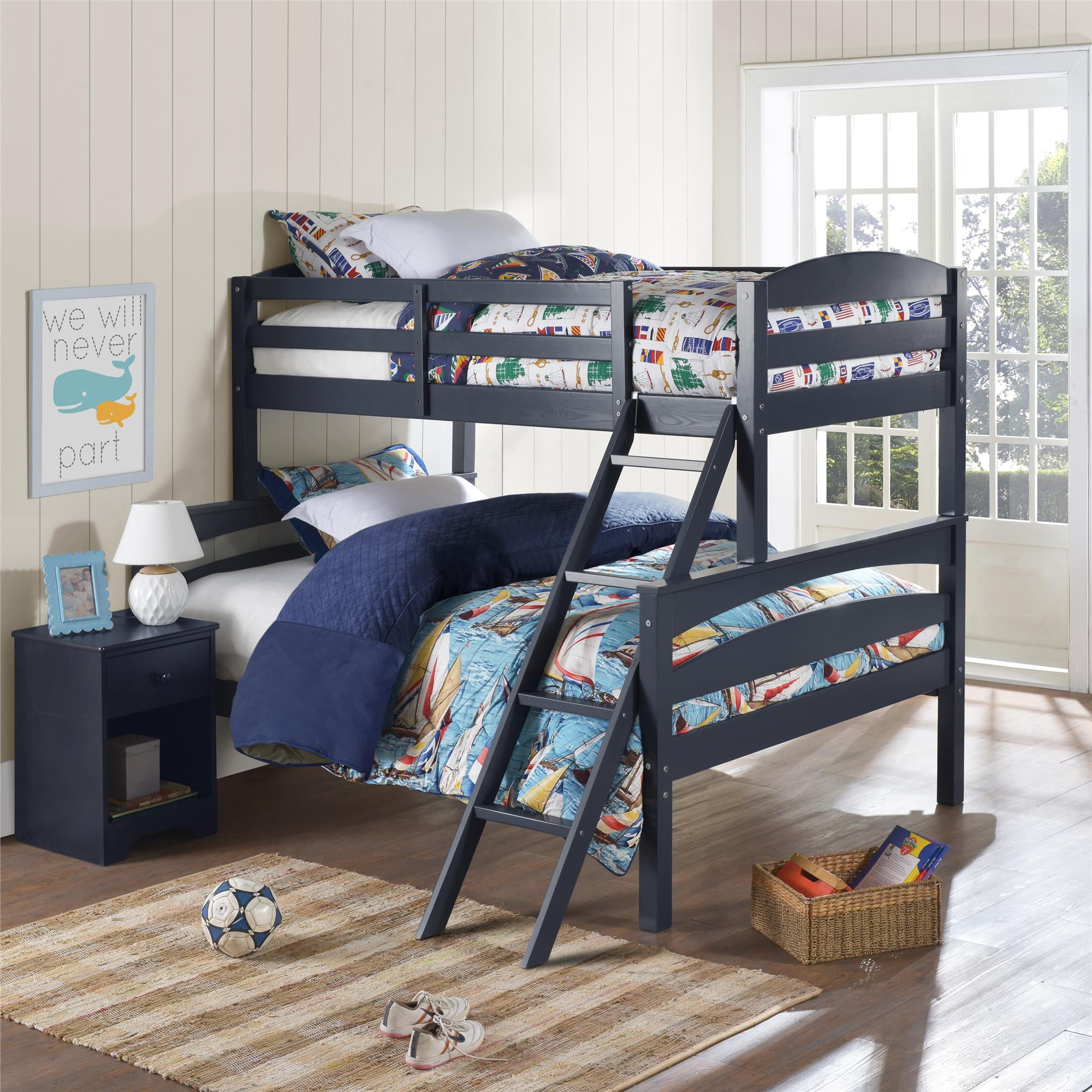 Better Homes And Gardens Leighton Twin Over Full Bunk Bed Multiple Better Homes And Gardens Leighton Twin Over Full Bunk Bed Multiple Colors