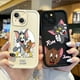 thumbnail image 2 of Funda de teléfono con dibujos animados Happy Tom y Jerry para iPhone, fundas suaves antideslizantes para iPhone 15, 14, 13, 12, 11 Pro Max, 15, 14 Plus, X, XS Max, 8, 7, 6, 2 of 5