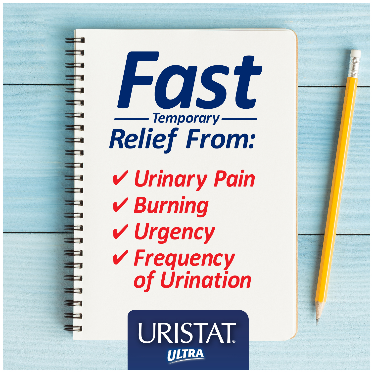 URISTAT Ultra UTI Pain Relief, Cranberry Flavored UTI Treatment Tablets, 30 Ct - image 4 of 14