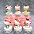 thumbnail image 5 of Muñeca gatita de alta belleza de tercera generación de chocolate Sanrio, decoración para tarta, escritorio de oficina, decoración portátil, regalo para niños, 5 of 5