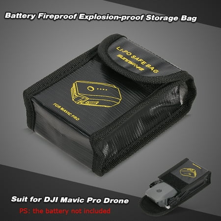 Battery Fireproof Explosionproof Storage Bag Case Safety For DJI Mavic Pro