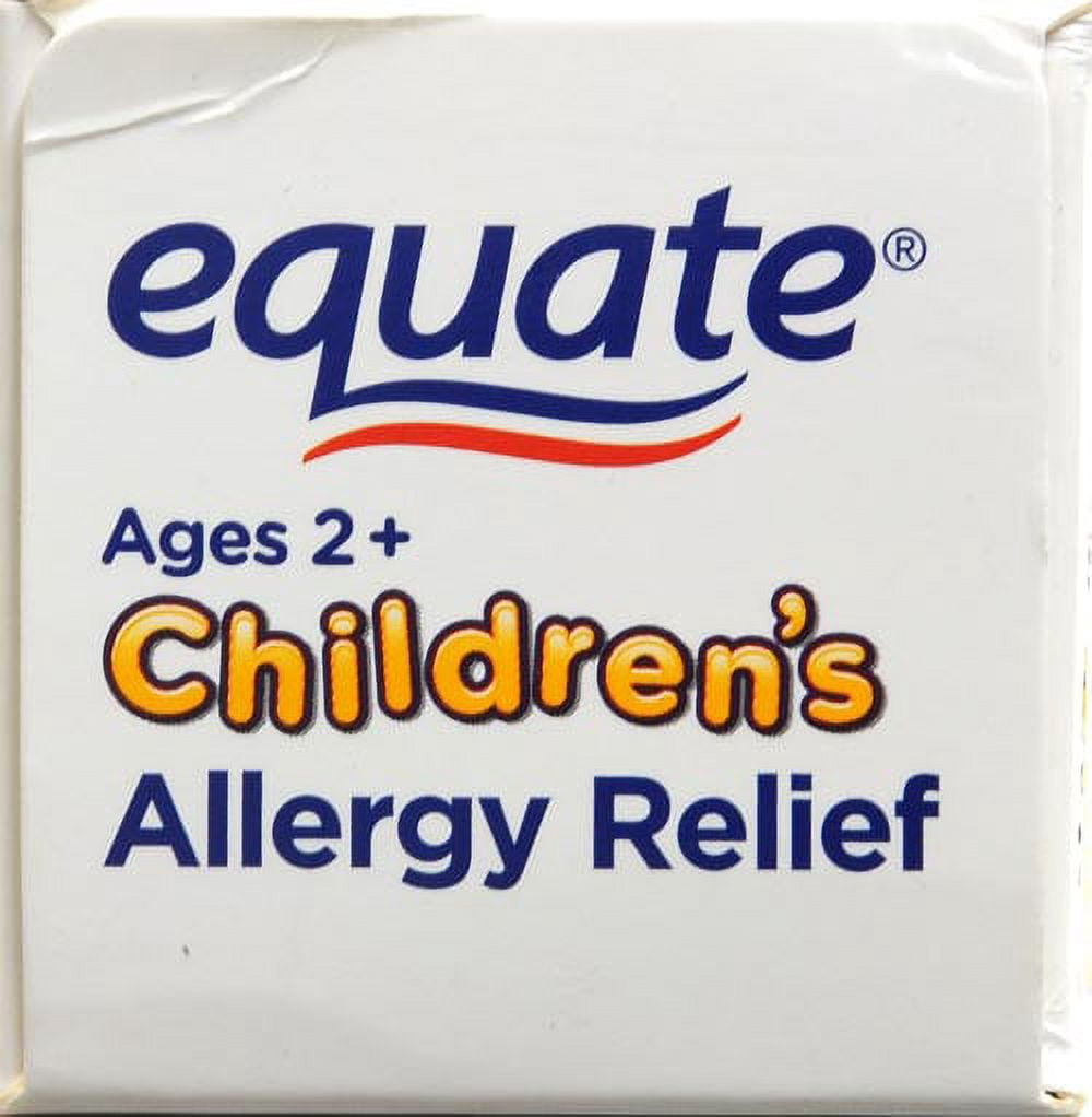 Equate Children's Allergy Syrup Grape