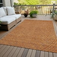 thumbnail image 6 of Addison Rugs Chantille Indoor/Outdoor Transitional Circles Paprika Washable Rectangle Rug, 2'6" x 3'10", 6 of 6